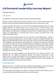 DV LiA Personal Leadership Journey Report