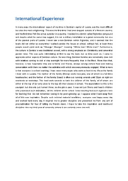 My International Experiance in Zambia