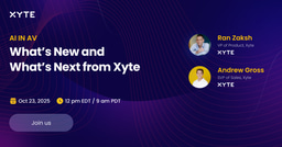 AI in AV: What's New and What's Next from Xyte