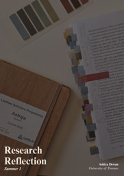 Summer 1 Research Reflection