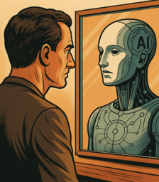 The Grand Irony of AI: How We Built Our Own Philosophical Prison