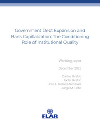 Documento de trabajo | Government Debt Expansion and Bank Capitalization