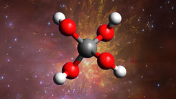 Galactic Cosmic Ray Triggered Synthesis of the Superalcohol Methanetetrol C(OH)4  