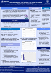 Research Poster: Cross-Filed: Examining Cross-Petitions in the District of Columbia