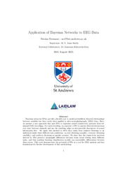 Application of Bayesian Networks to EEG Data