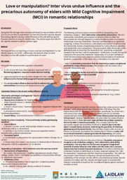 Love or manipulation? Inter vivos undue influence and the precarious autonomy of elders with Mild Cognitive Impairment (MCI) in romantic relationships