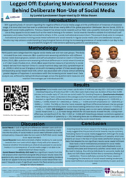 Research Poster: Logged Off - Exploring Motivational Processes Behind Deliberate Non-Use of Social Media