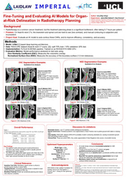 Research Poster: Fine-Tuning and Evaluating AI Models for Organ-at-Risk Delineation in Radiotherapy Planning