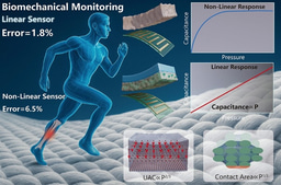 Skin-Inspired Ultra-Linear Flexible Iontronic Pressure Sensors for Wearable Musculoskeletal Monitoring
