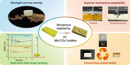 Dynamic Network‑ and Microcellular Architecture‑Driven Biomass Elastomer toward Sustainable and Versatile Soft Electronics