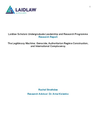 Strathdee, Rachel - Laidlaw Report Final