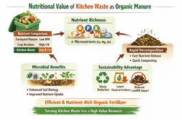 Kitchen Waste as a Nutrient-Dense Organic Manure: An Underutilized Resource for Sustainable Agriculture
