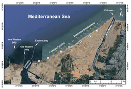 Multi-Decadal shoreline dynamics of Ras El-Bar, Nile Delta: Unraveling human interventions and coastal resilience