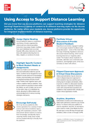 Using Access to Support Distance_Learning