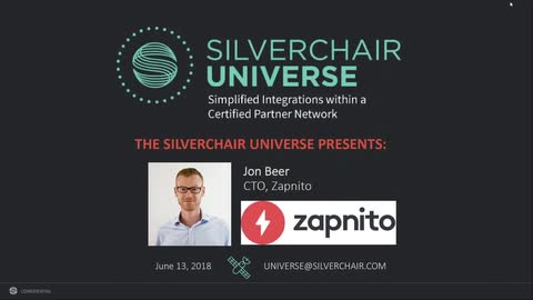 Zapnito webinar for the Silverchair Universe