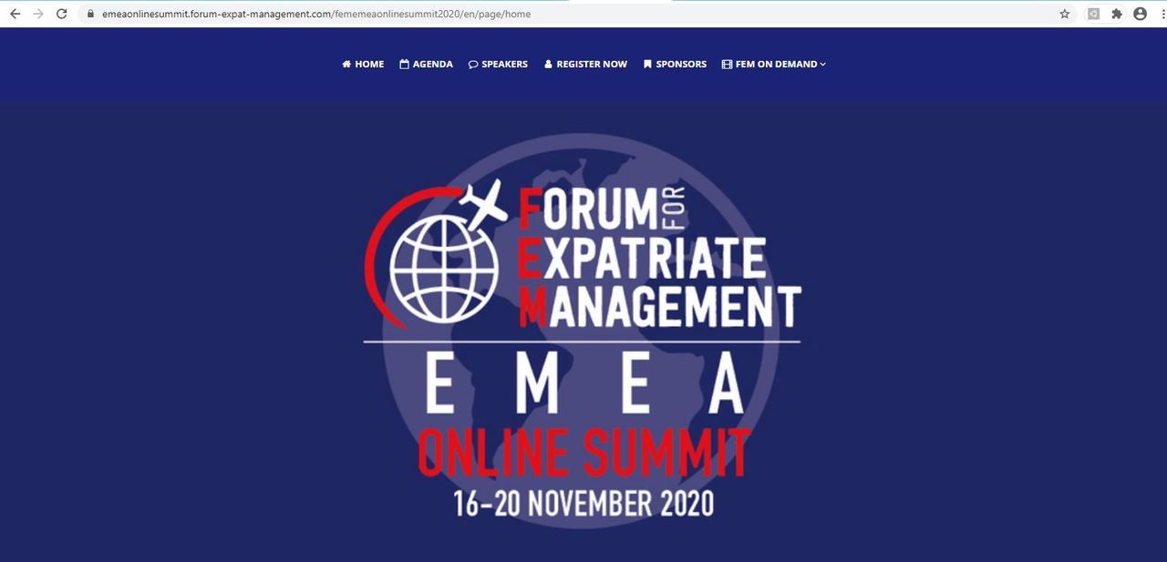 FEM is pleased to announce that registration for our EMEA Online Summit is now open!