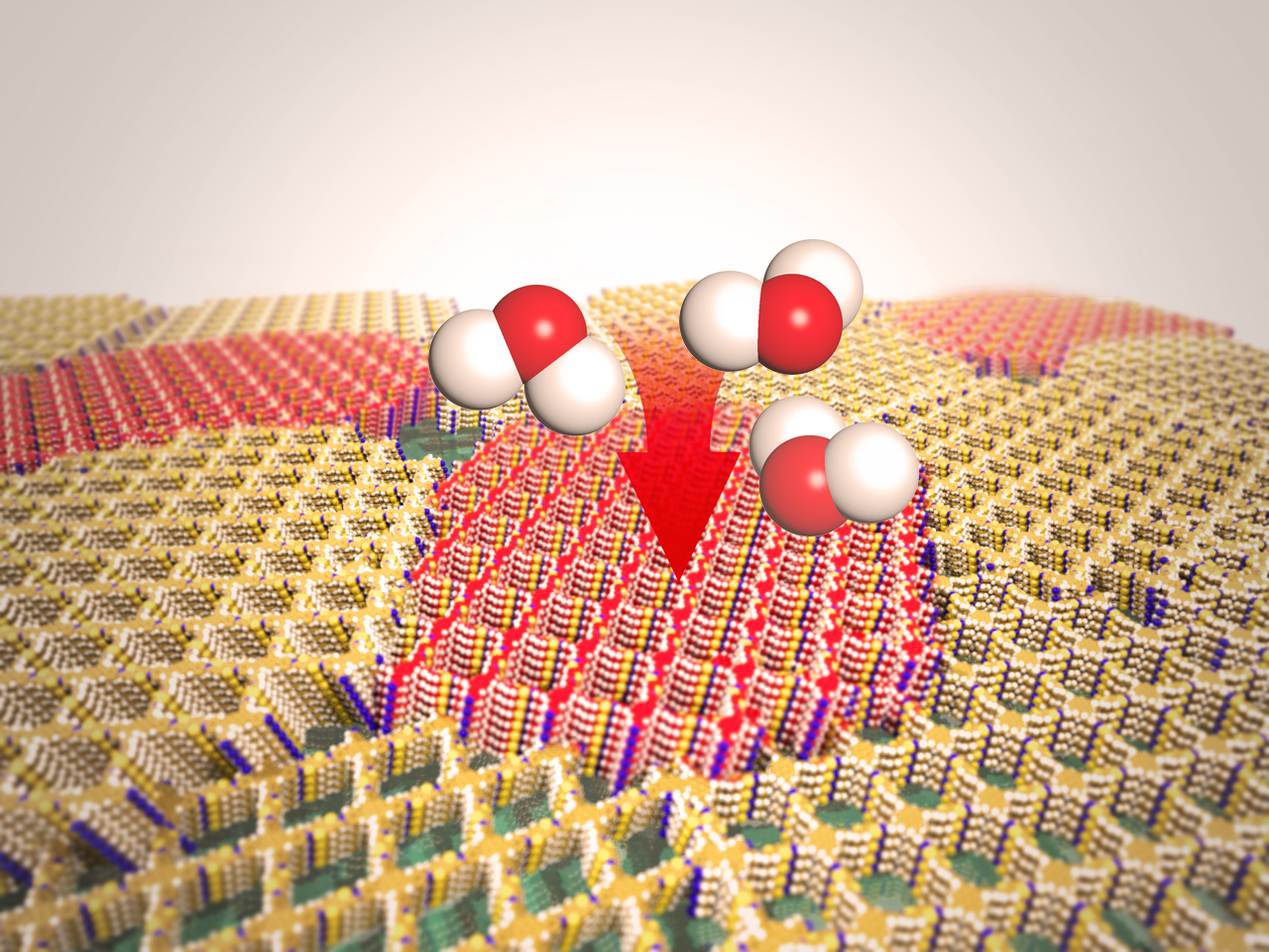 Fifty shades of red - solvatochromic covalent organic frameworks
