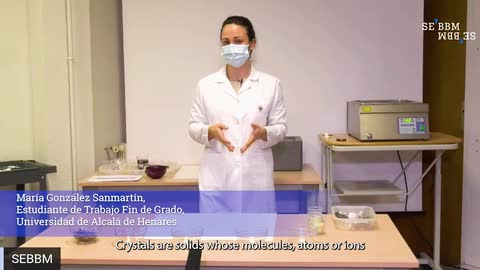 Chocolate crystals workshop - SEBBM European Researchers Night 2020