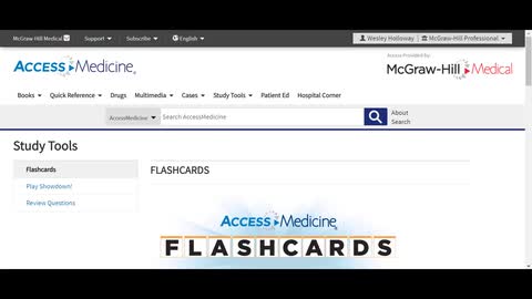AccessMedicine Flashcards Overview Video