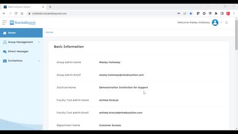 Group Setup - Boards & Beyond Faculty Tools Video