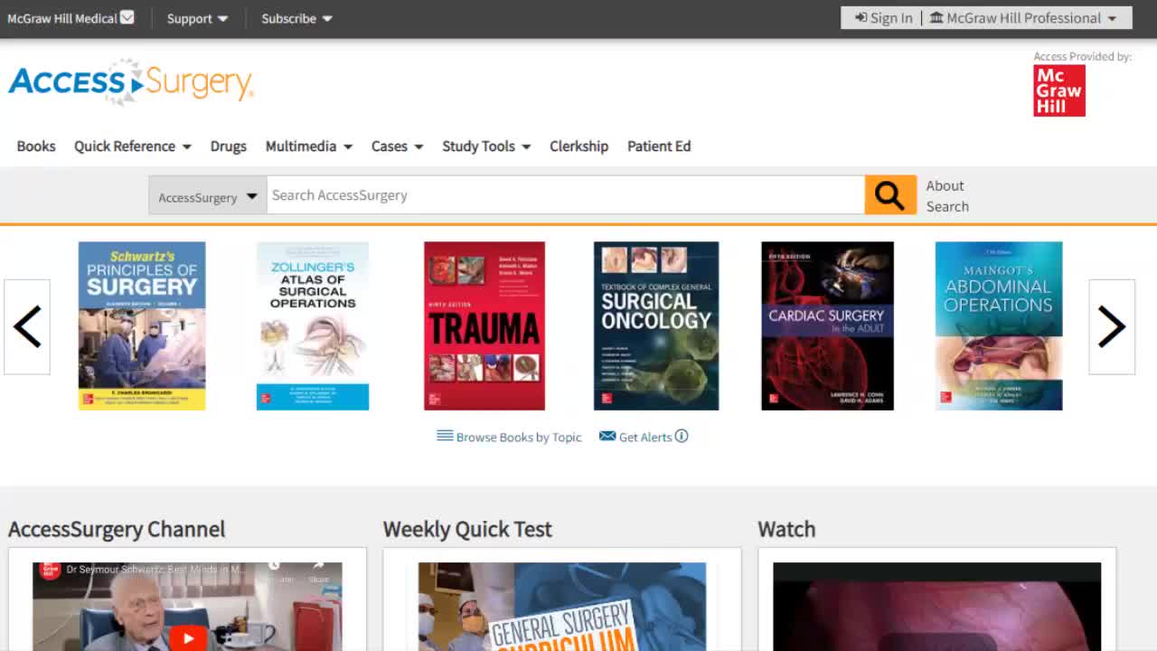 AccessSurgery Brief Overview Video Access User Center
