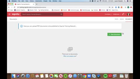 How to publish documents