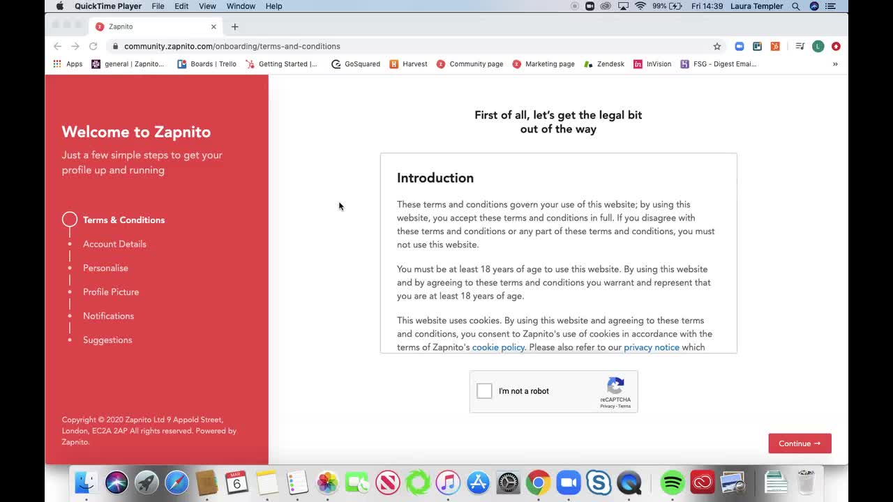 Setting up your onboarding process