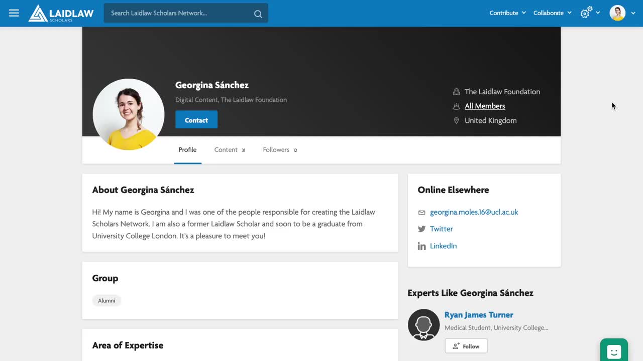 
1. Setting Up Your Profile