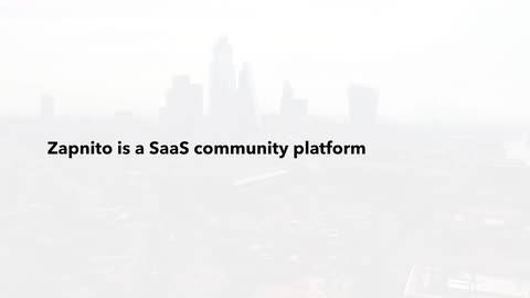 Your community platform solution: Zapnito
