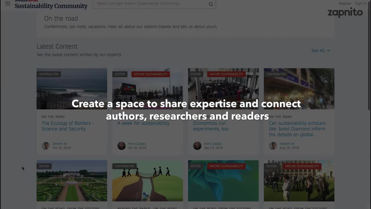 Online communities for knowledge sharing industries