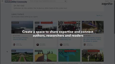Online communities for knowledge sharing industries