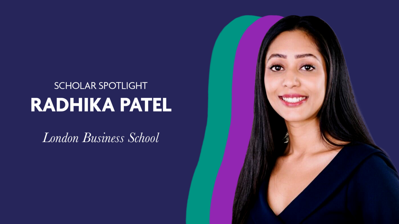 Scholar Spotlight - Radhika Patel
