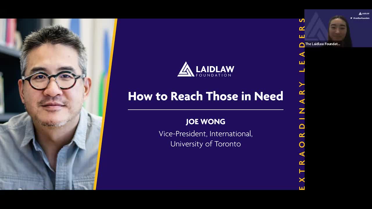 📺 RECORDING | How to Reach Those in Need