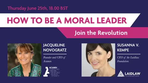 How To Be A Moral Leader