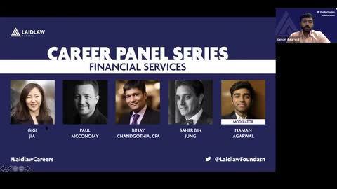 #LaidlawCareers Panel: Financial Services 