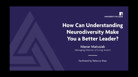 Understanding Neurodiversity for Better Leadership