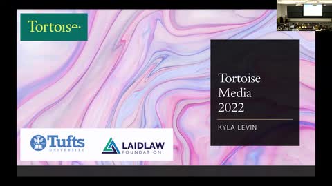 Tortoise Media 2022 - Kyla Levin