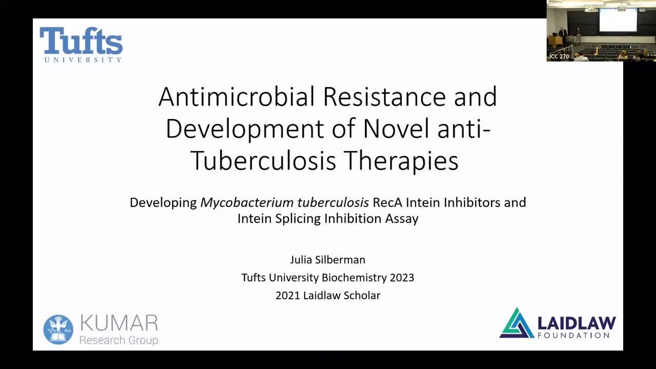 Antimicrobial Resistance and Development of Novel anti-Tuberculosis Therapies - Julia Silberman