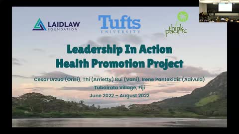 Leadership In Action - Health Promotion Project - Cesar Urzua (Orisi), Thi (Arrietty) Bui (Vani), Irene Pantekidis (Adivula)