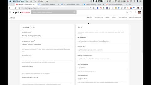 How to configure your site's General settings