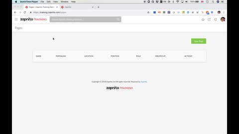 How to create Pages