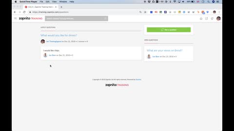 How to set-up Q&A