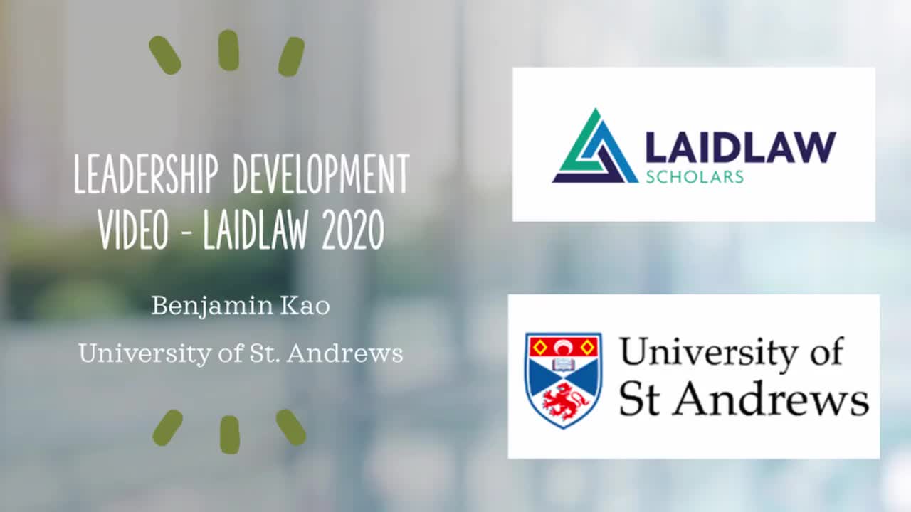 Laidlaw Leadership Development Video