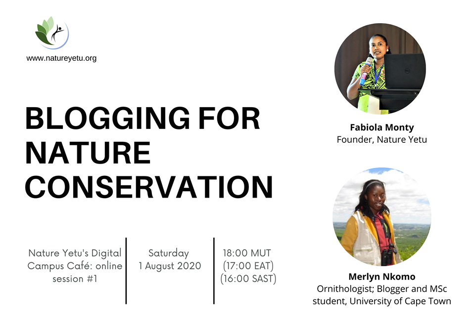 Blogging for Nature Conservation