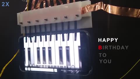 CTF-based soft touch actuator for playing electronic piano