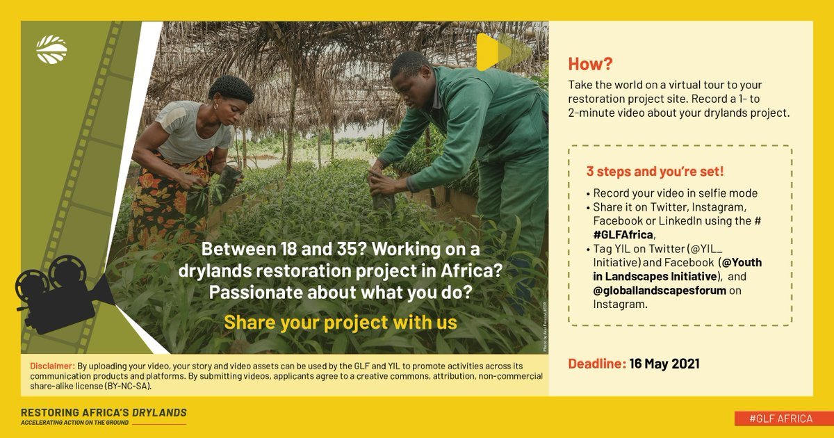 Are you restoring landscapes in Africa?