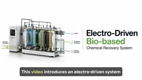 Video Abstract: Electro-Driven Membrane Separations for Sustainable Bio-Based Chemical Recovery
