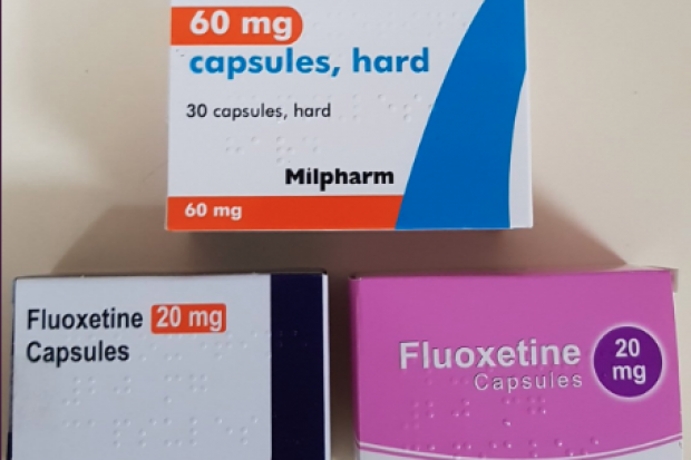 What counselling advice can you give this patient on fluoxetine?