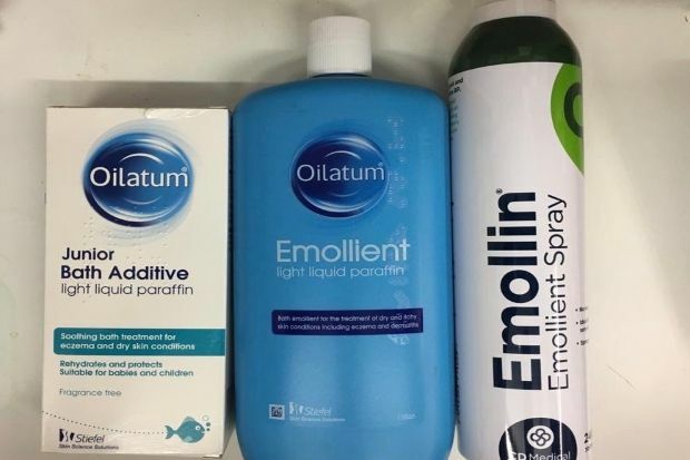 Emollient use following frequent handwashing