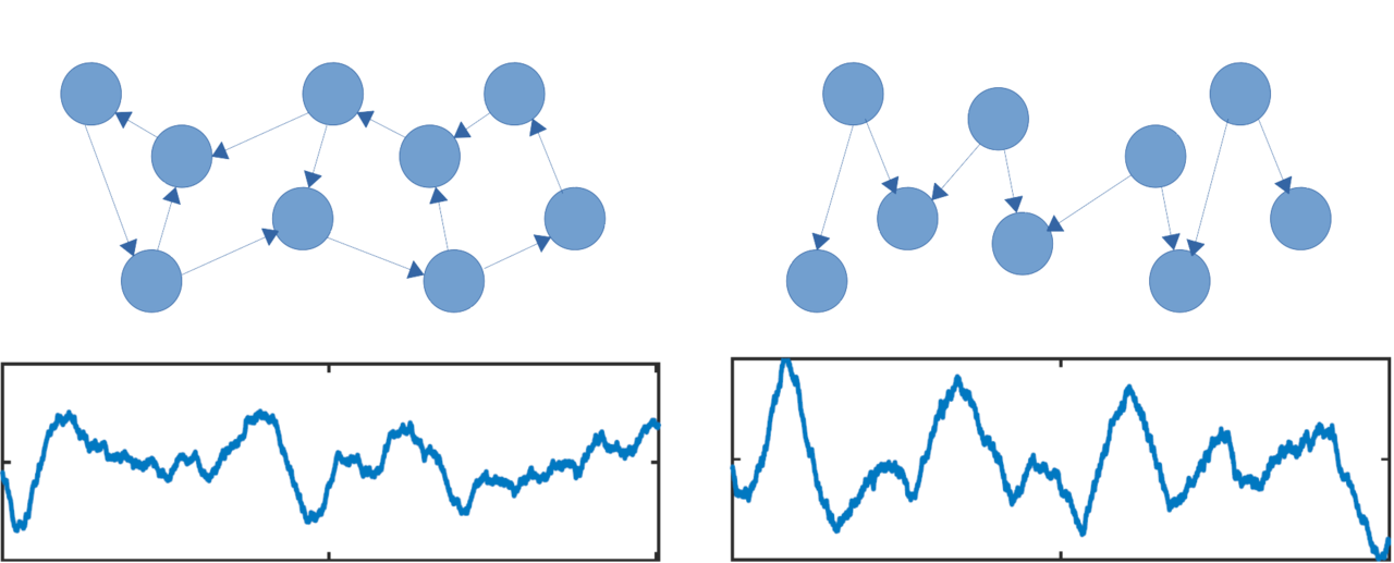 Fluctuations Reveal Hidden Structures In Ecosystems